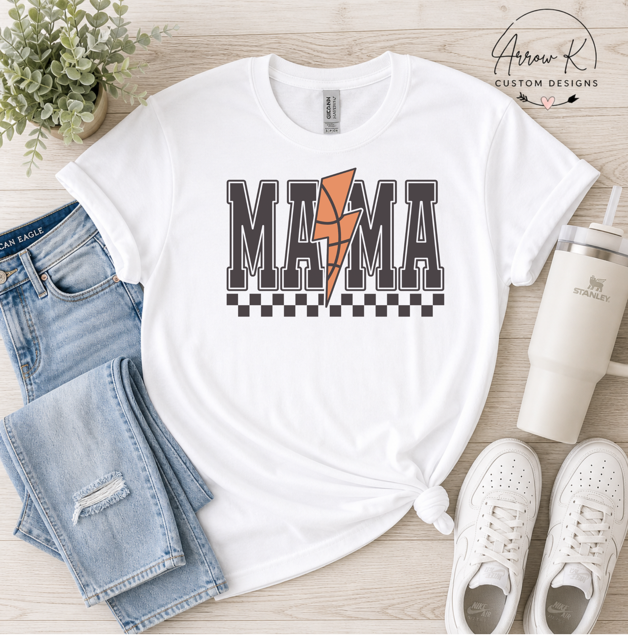 Basketball Mama Graphic Tee