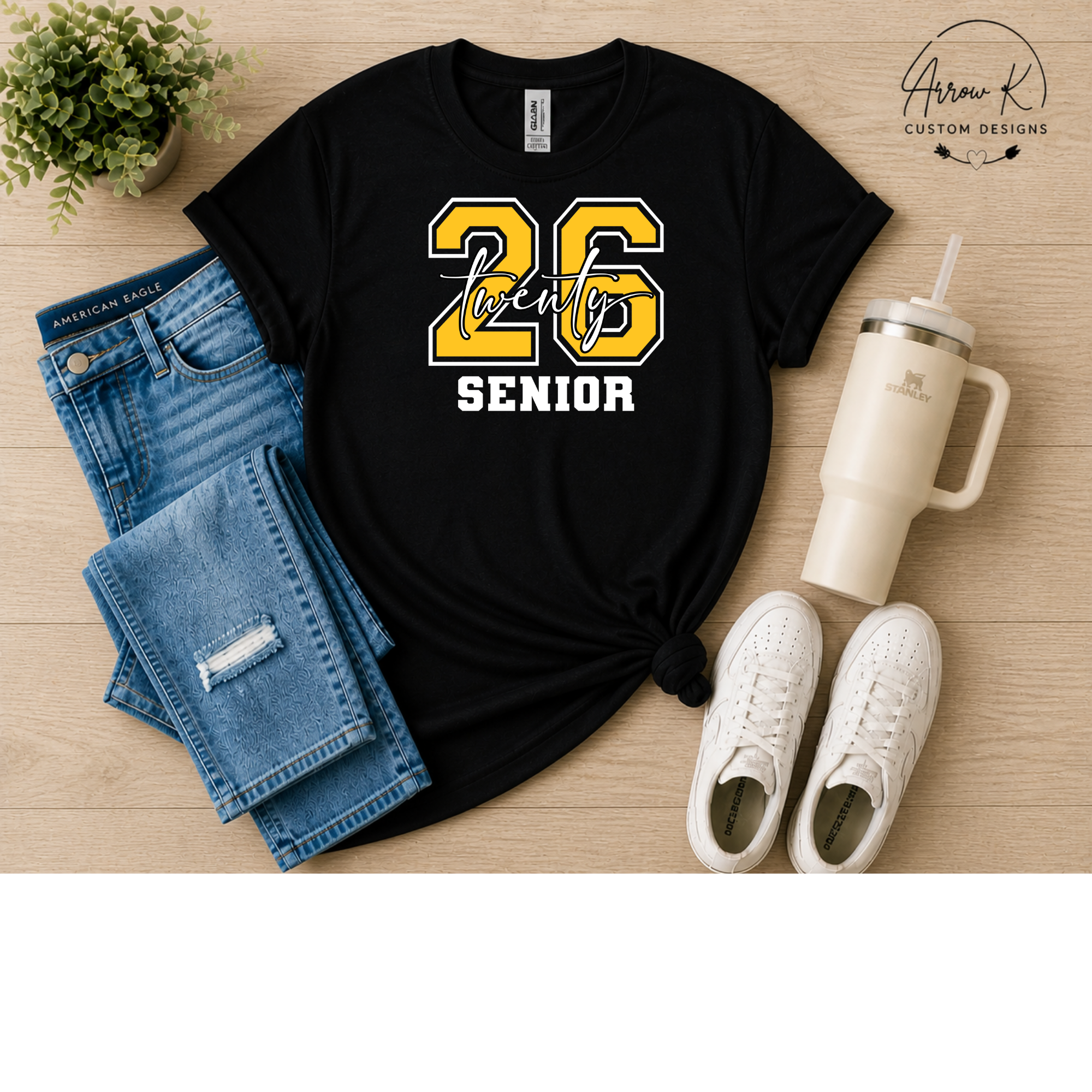 Twenty-Six Senior 2026 Graphic Tee